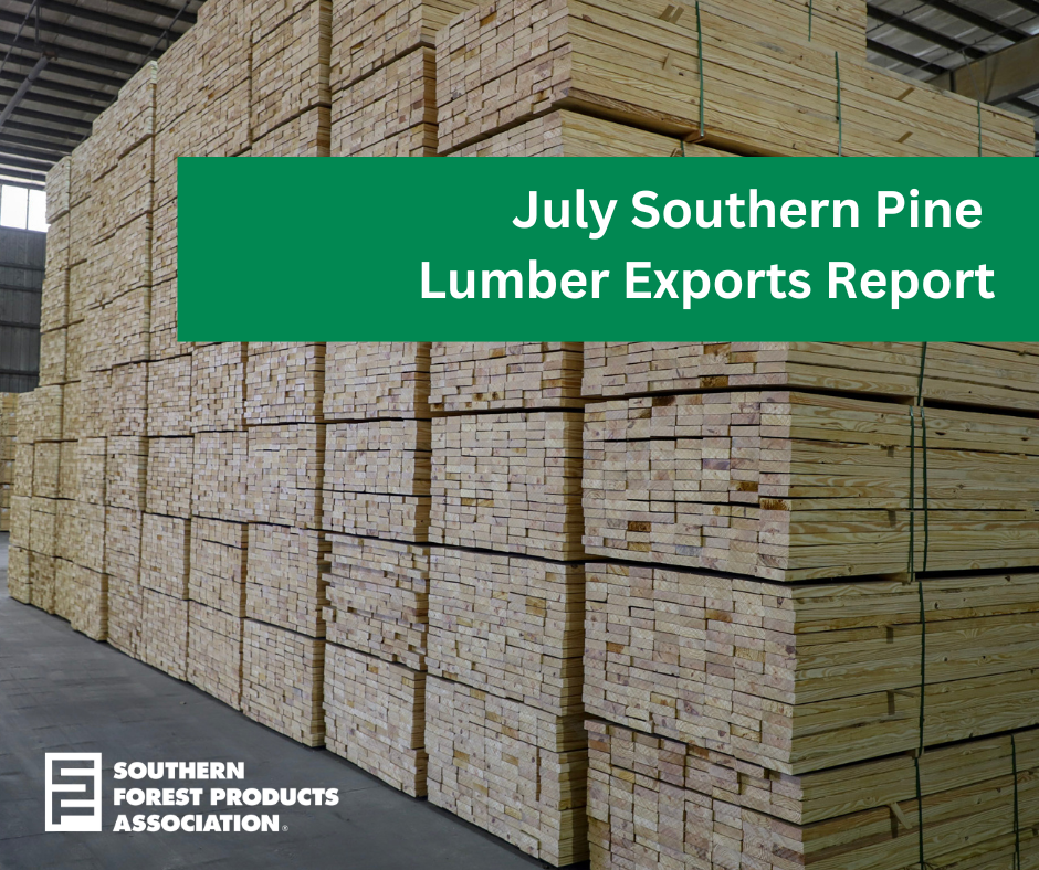 July 2024 Southern Pine Exports